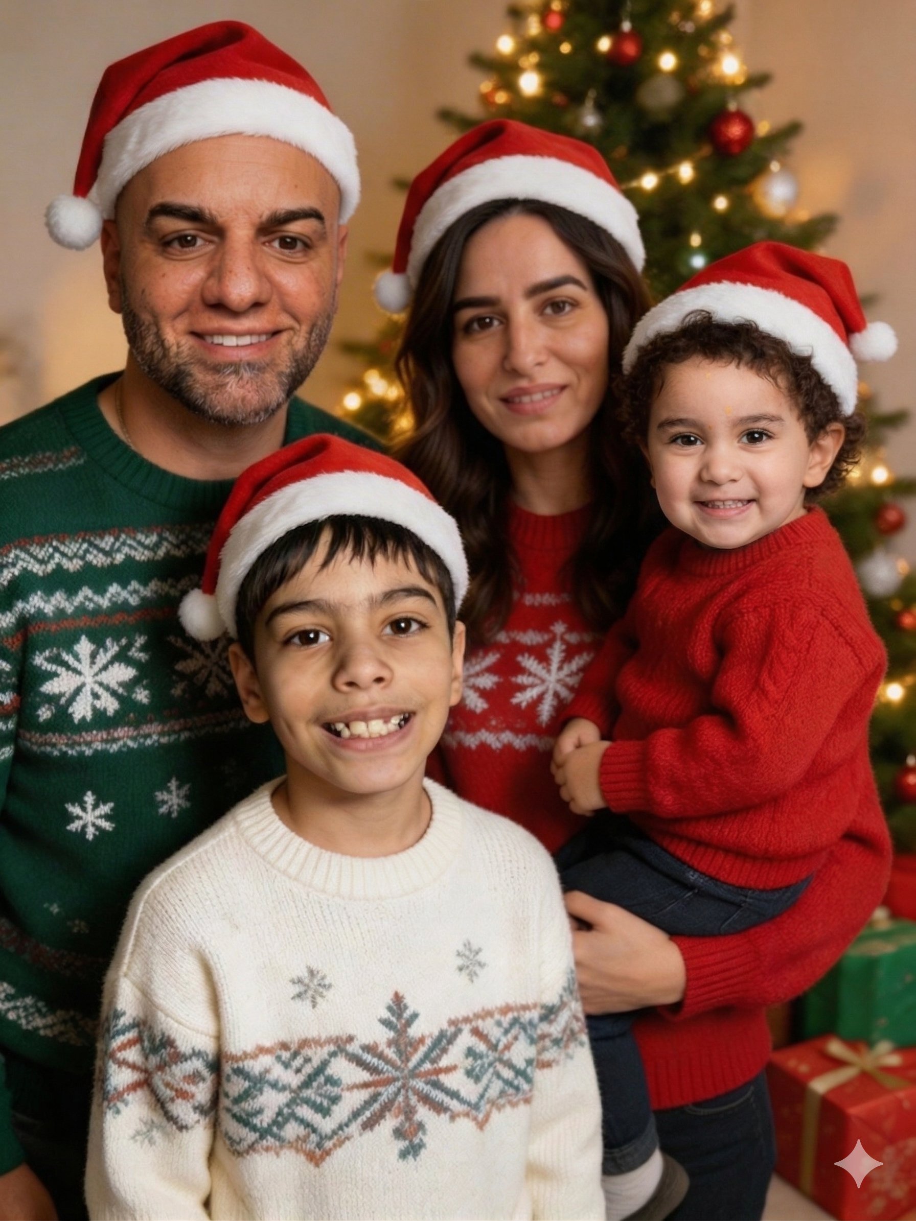 Ensaio de familia — Natal